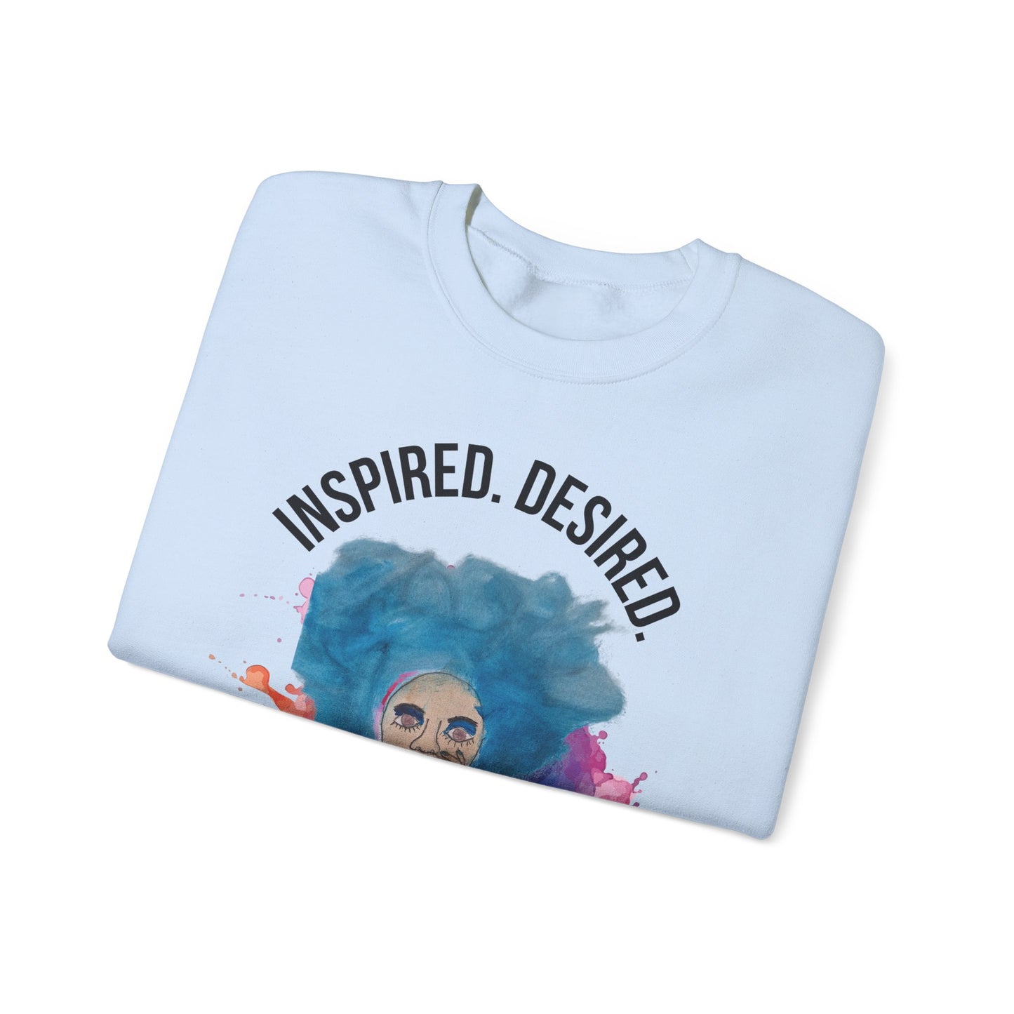 Black Girl Magic Sweatshirt #2, Black Queen Women's Empowerment Unisex Crewneck, Melanin Pride Jumper, Inspired Desired Celebrated Apparel,