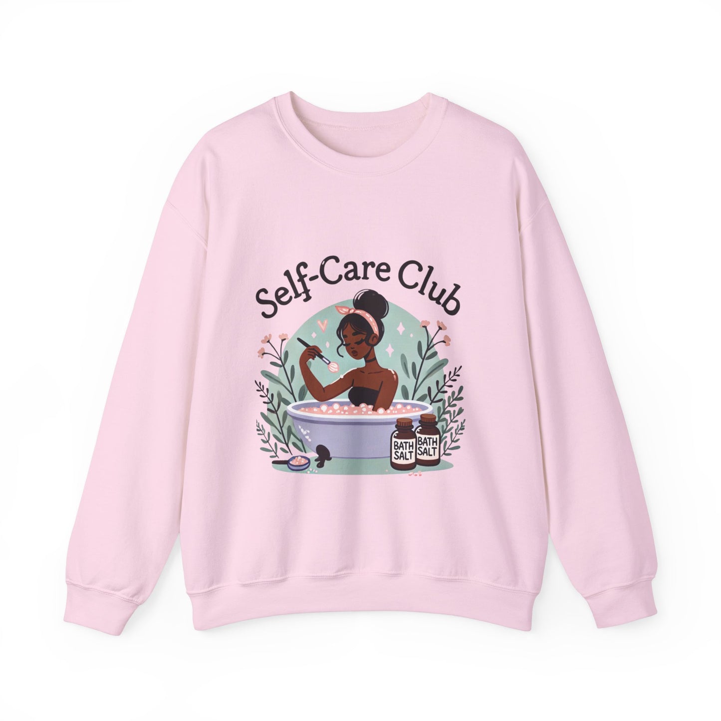 SELF-CARE CLUB #2 Sweatshirt, Spa Day