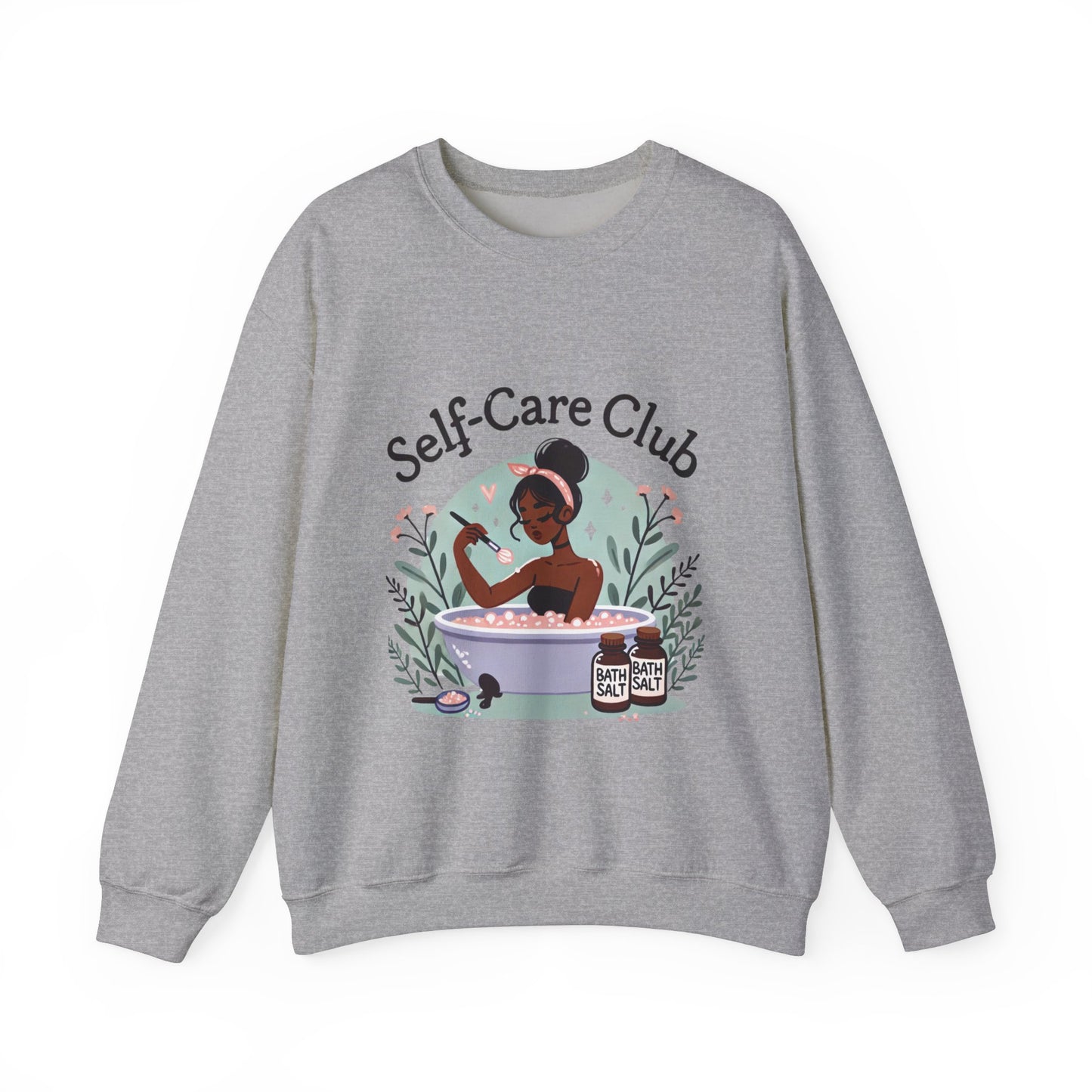 SELF-CARE CLUB #2 Sweatshirt, Spa Day