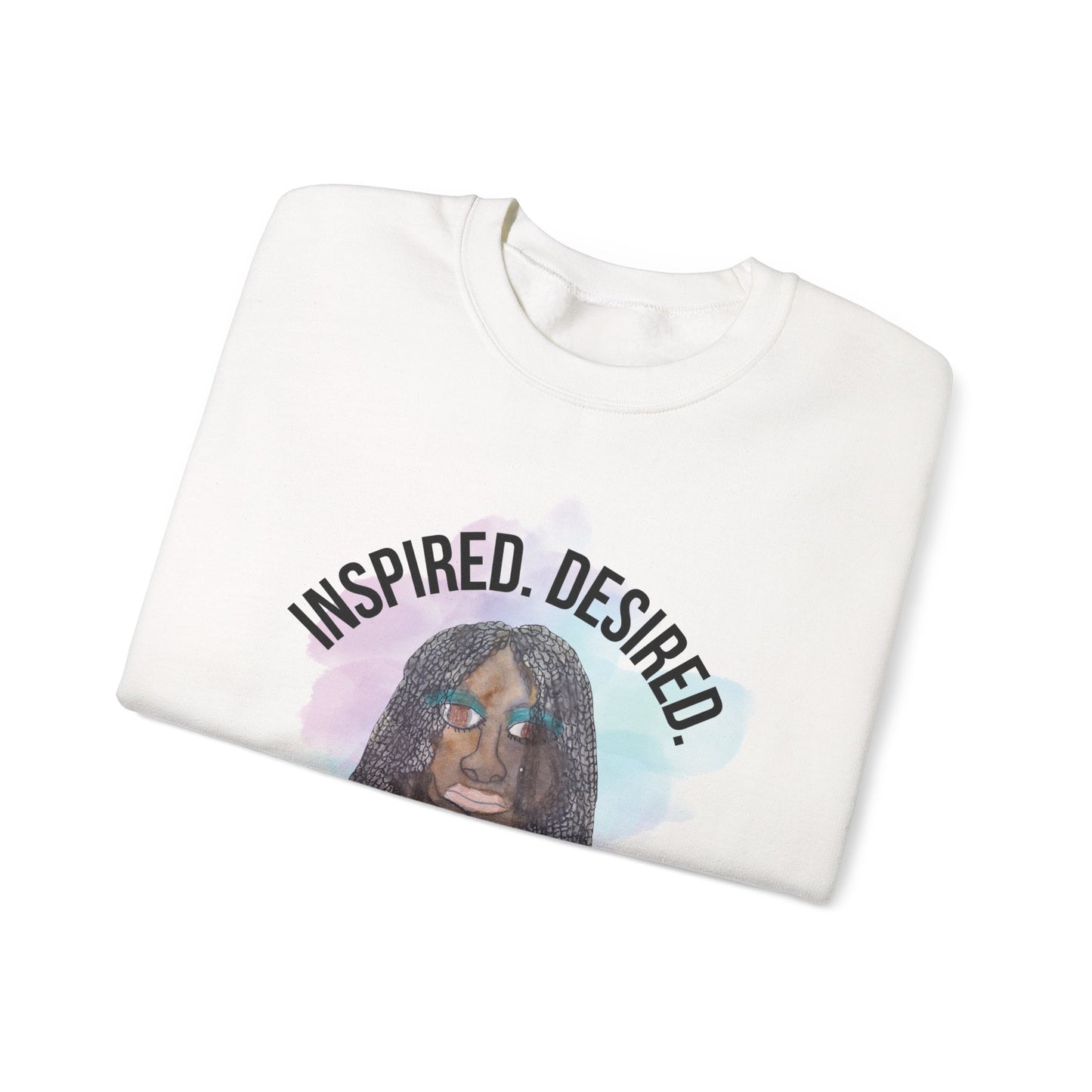 Black Girl Magic Sweatshirt #1, Black Queen Women's Empowerment Unisex Crewneck, Melanin Pride Jumper, Inspired Desired Celebrated Apparel,