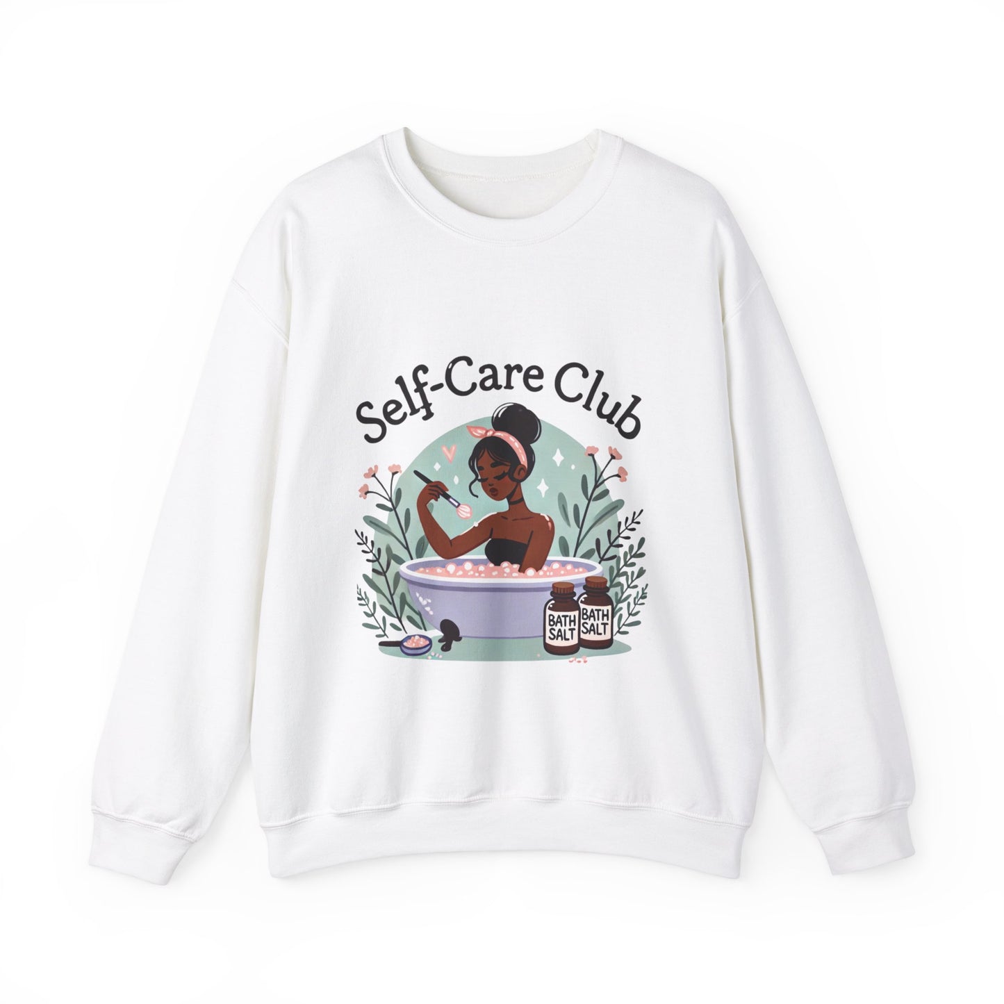 SELF-CARE CLUB #2 Sweatshirt, Spa Day