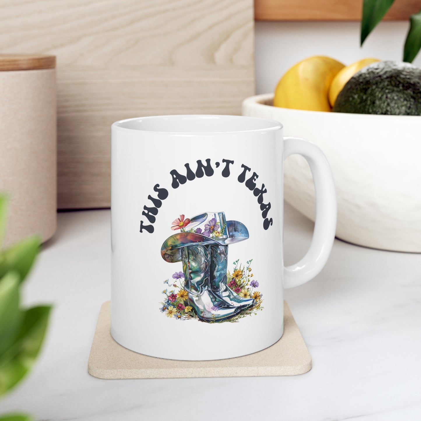 Copy of Beyonce Country, Western Graphic, Country Graphic, Black Women Country, Black Cowgirl Graphic, Beyonce Fan, Mother's Day, Gift for Her, Graphic Ceramic Mug, 11oz