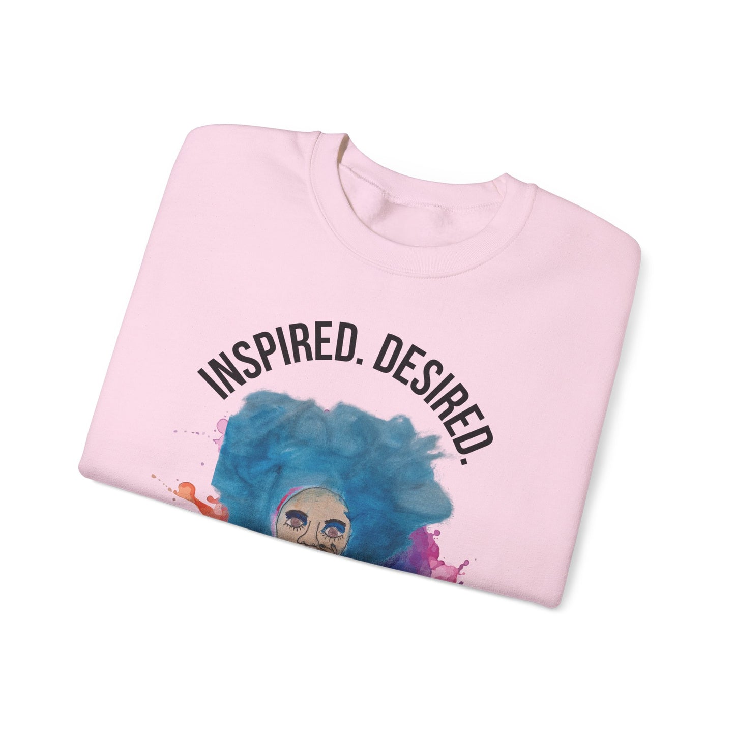 Black Girl Magic Sweatshirt #2, Black Queen Women's Empowerment Unisex Crewneck, Melanin Pride Jumper, Inspired Desired Celebrated Apparel,