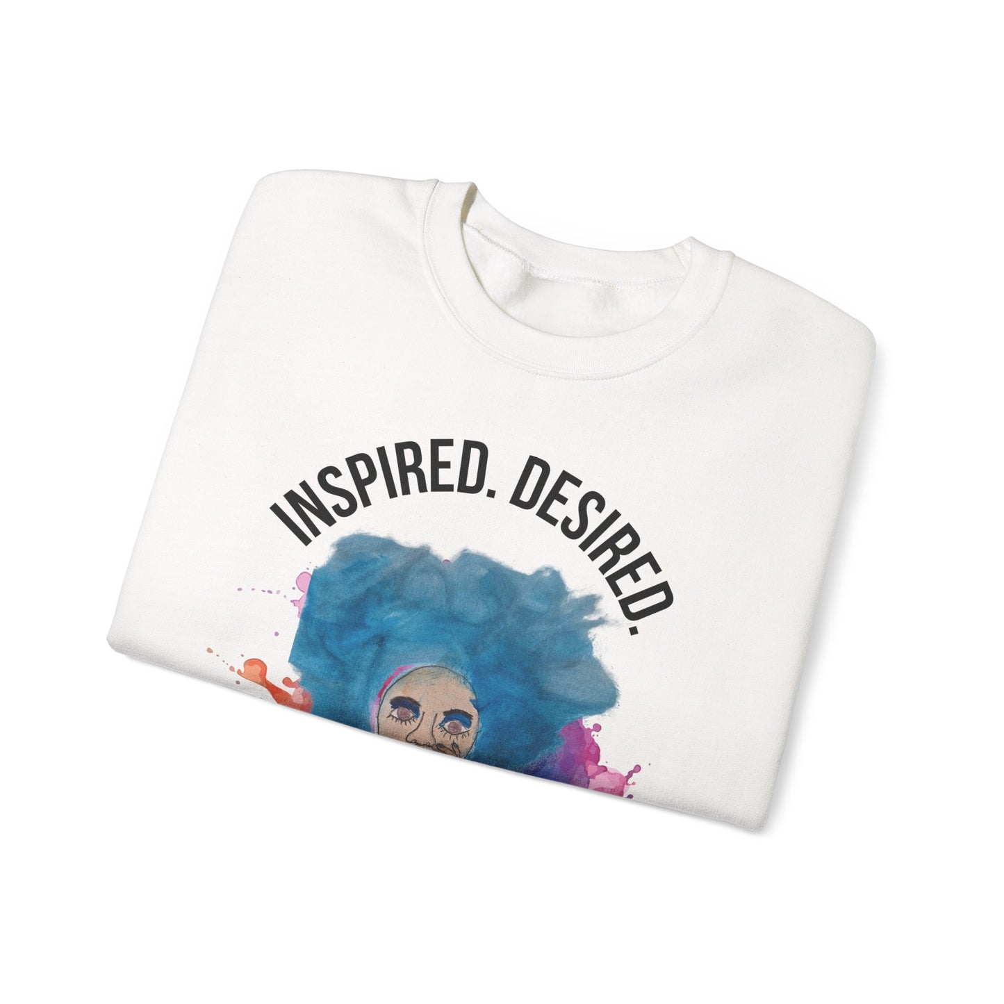 Black Girl Magic Sweatshirt #2, Black Queen Women's Empowerment Unisex Crewneck, Melanin Pride Jumper, Inspired Desired Celebrated Apparel,