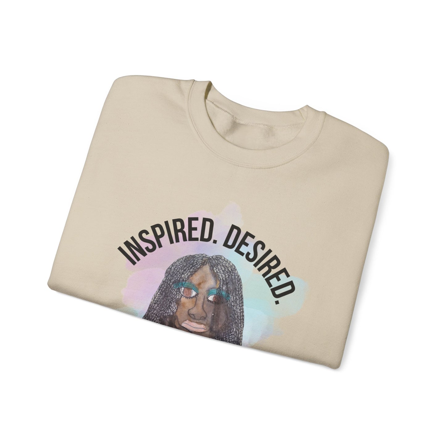 Black Girl Magic Sweatshirt #1, Black Queen Women's Empowerment Unisex Crewneck, Melanin Pride Jumper, Inspired Desired Celebrated Apparel,