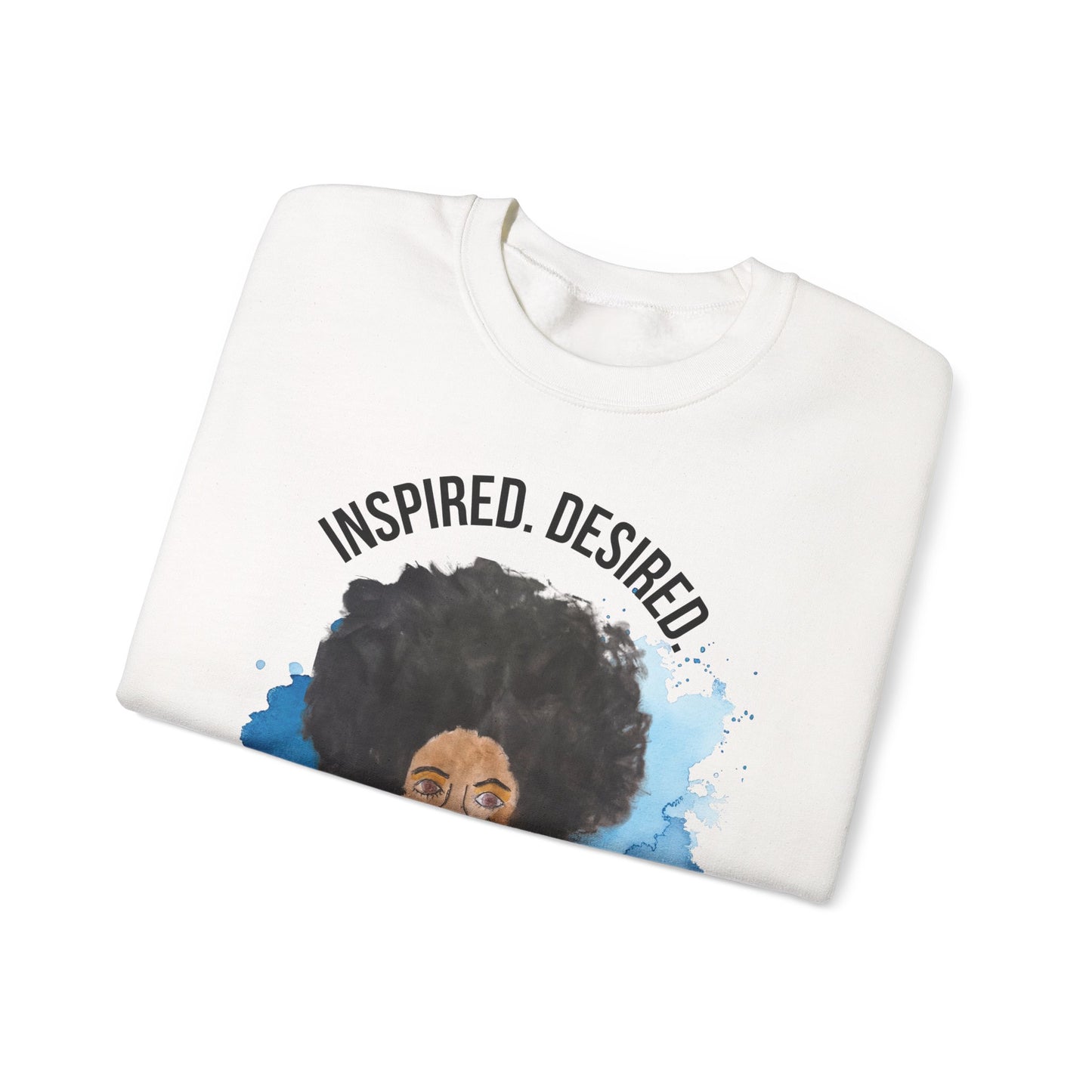 Black Girl Magic Sweatshirt #5, Black Queen Women's Empowerment Unisex Crewneck, Melanin Pride Jumper, Inspired Desired Celebrated Apparel,