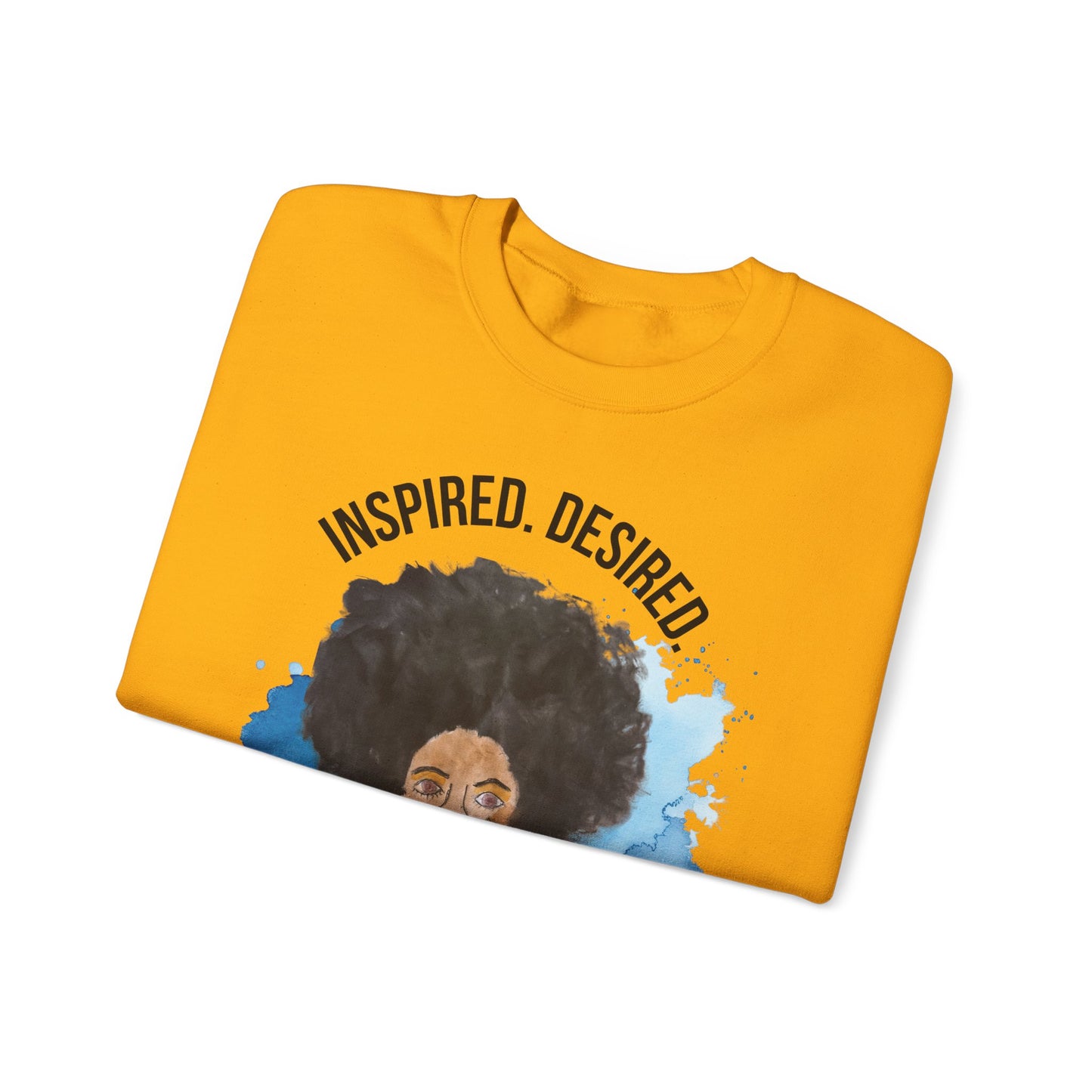 Black Girl Magic Sweatshirt #5, Black Queen Women's Empowerment Unisex Crewneck, Melanin Pride Jumper, Inspired Desired Celebrated Apparel,