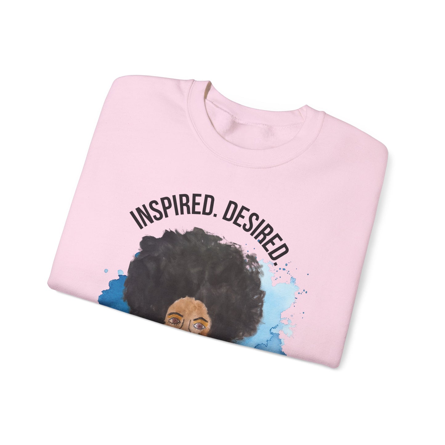 Black Girl Magic Sweatshirt #5, Black Queen Women's Empowerment Unisex Crewneck, Melanin Pride Jumper, Inspired Desired Celebrated Apparel,