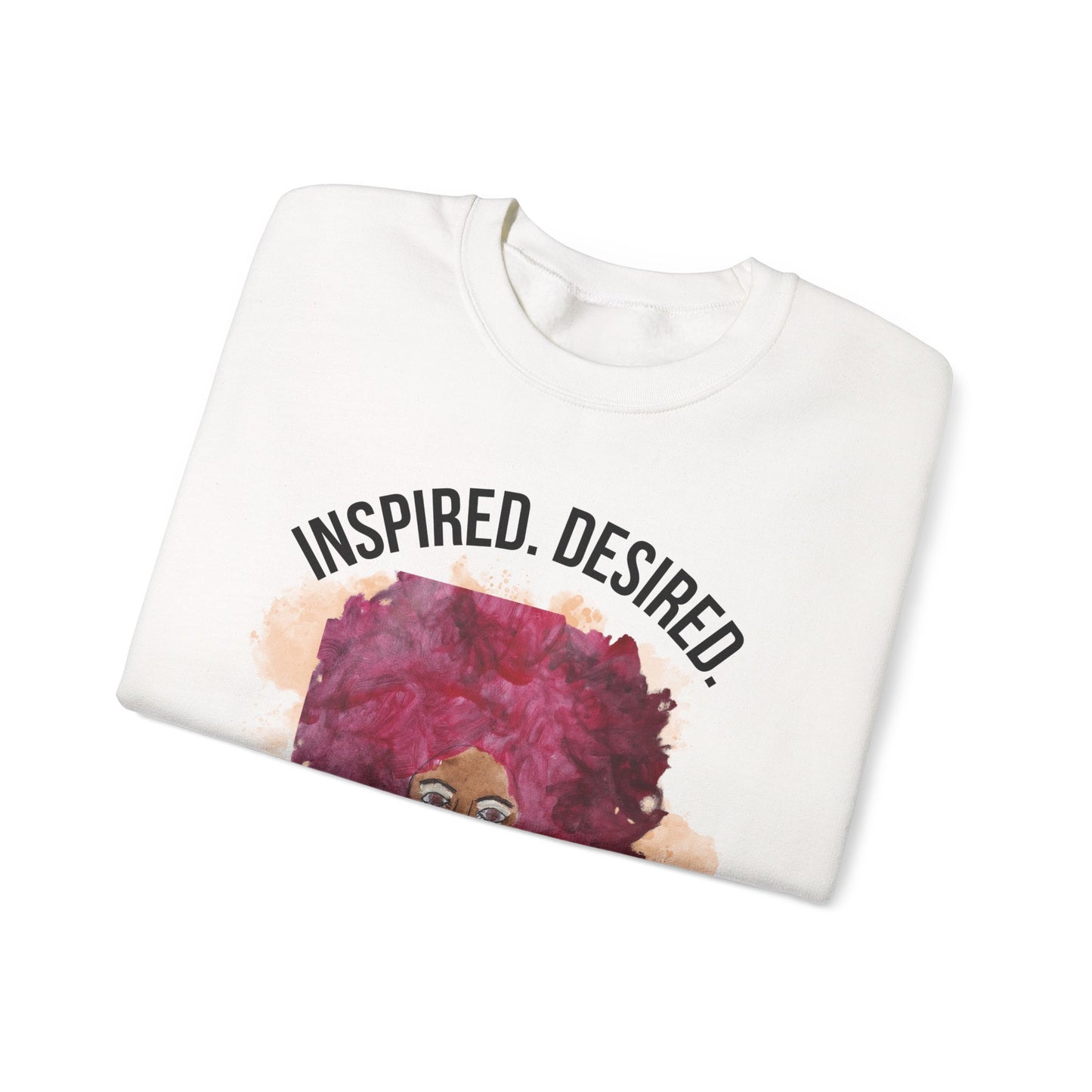 Black Girl Magic Sweatshirt #3, Black Queen Women's Empowerment Unisex Crewneck, Melanin Pride Jumper, Inspired Desired Celebrated Apparel,