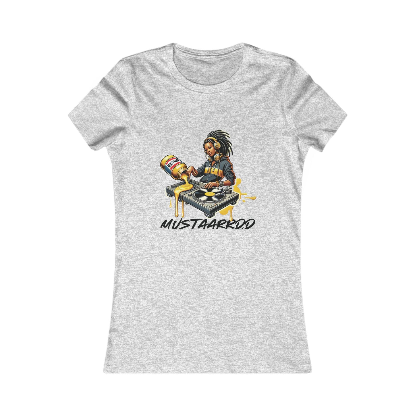 Mustard Female DJ Hip Hop Kdot Women's Favorite Tee Shirt, Music Lover Gift, Urban Streetwear, Graphic Tshirt for Her, Concert Outfit