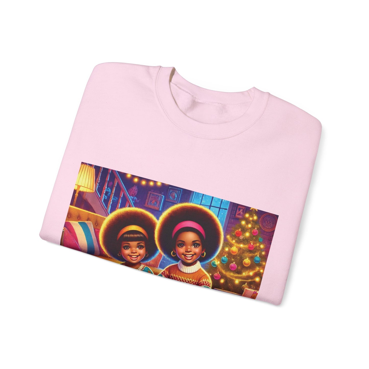 XMAS DOLLS Crewneck Sweatshirt - Holiday Gift, Girls