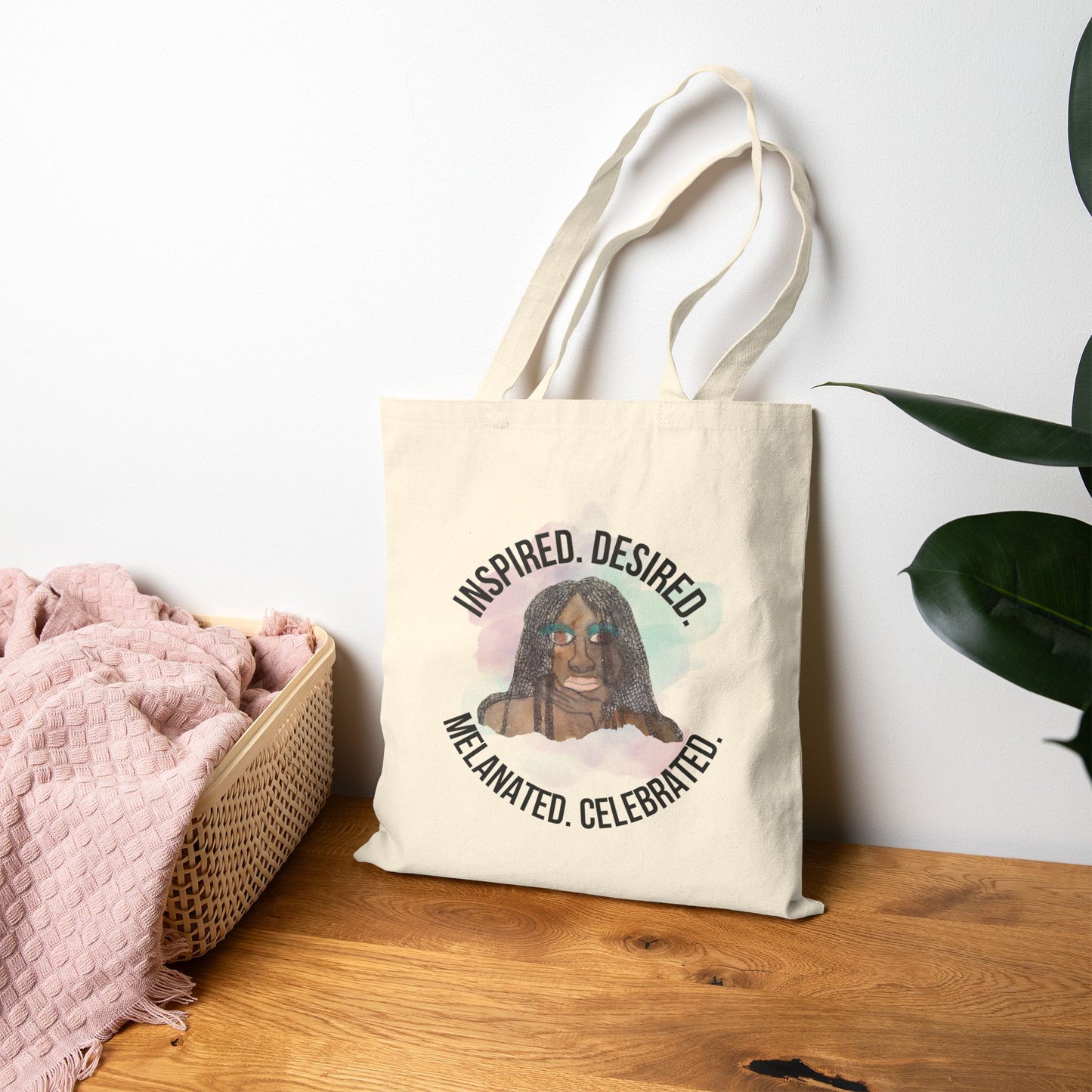 Black Girl Magic #1 Canvas Tote Bag - Eco-Friendly, Gift for Her, Reusable Shopping Bag, Motivational Art Tote, Statement Accessory