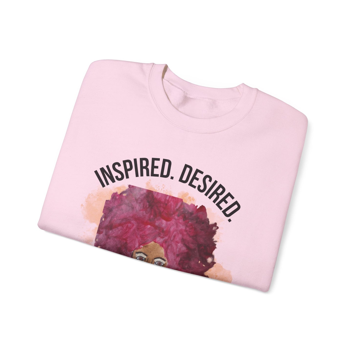 Black Girl Magic Sweatshirt #3, Black Queen Women's Empowerment Unisex Crewneck, Melanin Pride Jumper, Inspired Desired Celebrated Apparel,