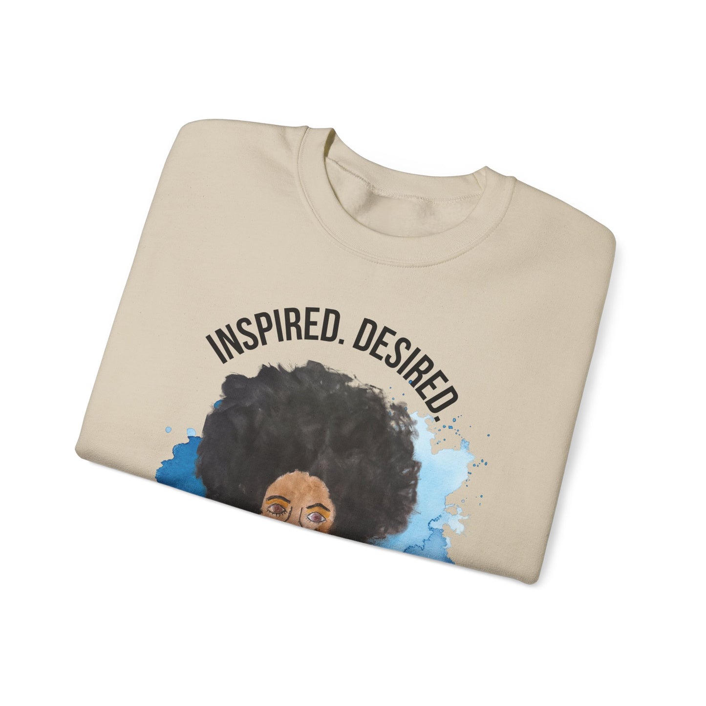 Black Girl Magic Sweatshirt #5, Black Queen Women's Empowerment Unisex Crewneck, Melanin Pride Jumper, Inspired Desired Celebrated Apparel,