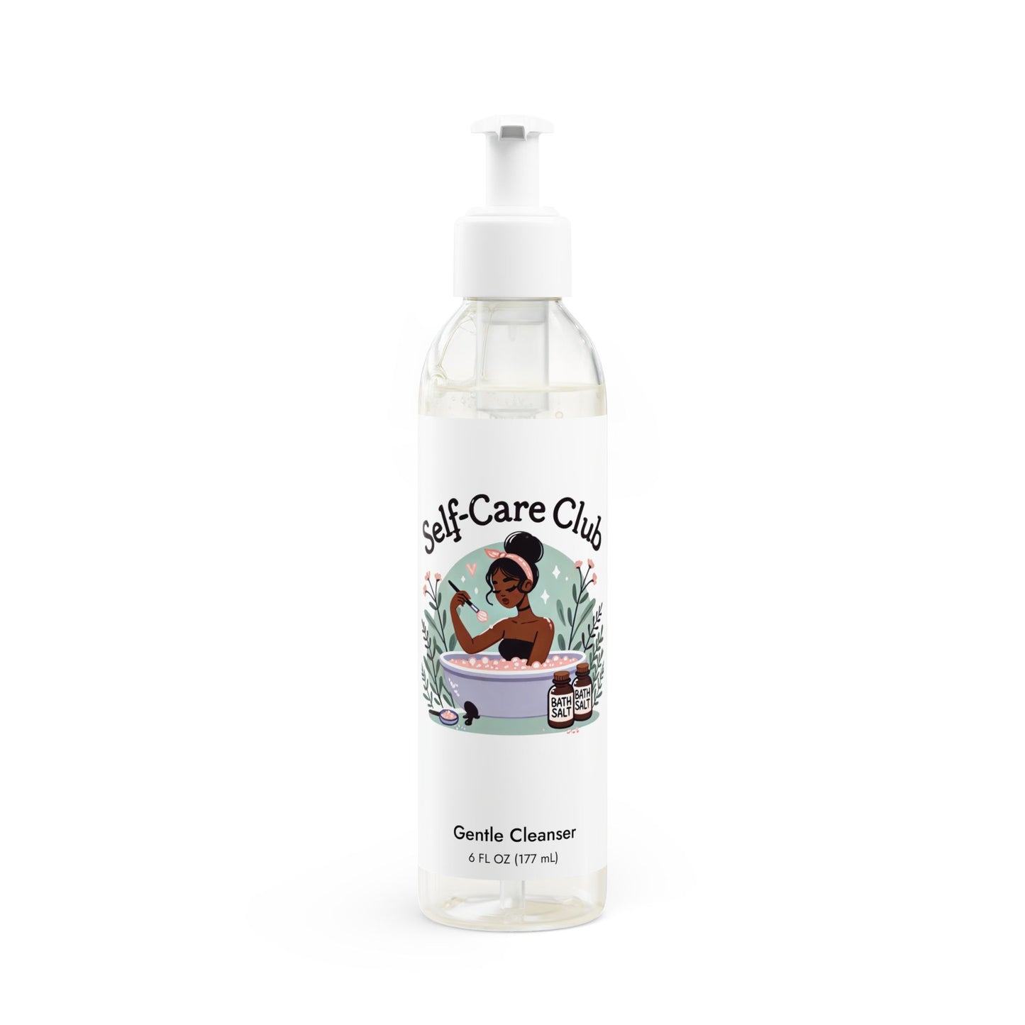 SELF-CARE CLUB #2, Gentle Face and Body Cleanser, 6oz