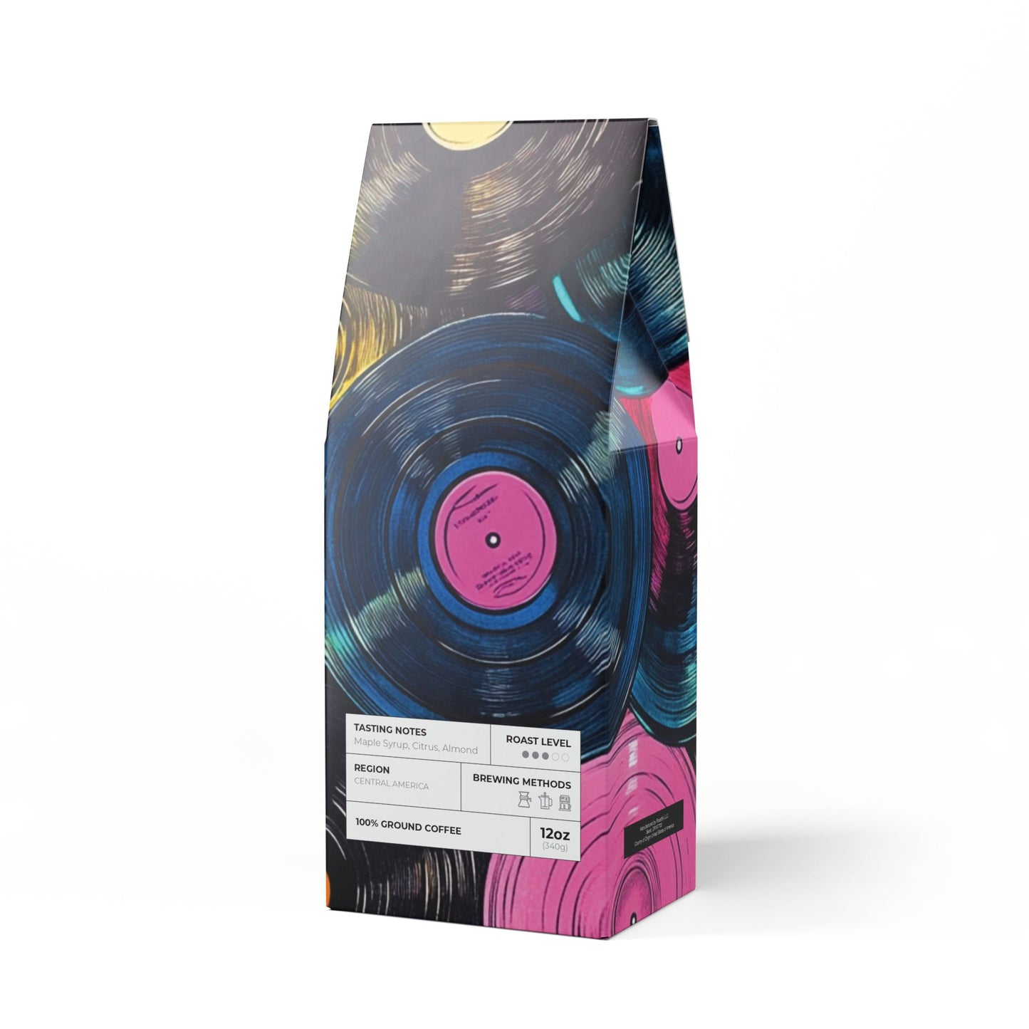 50% OFF BUNDLE & SAVE, DJ STYLE, DJ Friends Urban Graphic, Broken Top Coffee Blend (Medium Roast), Specialty Craft Coffee, Holiday Gift