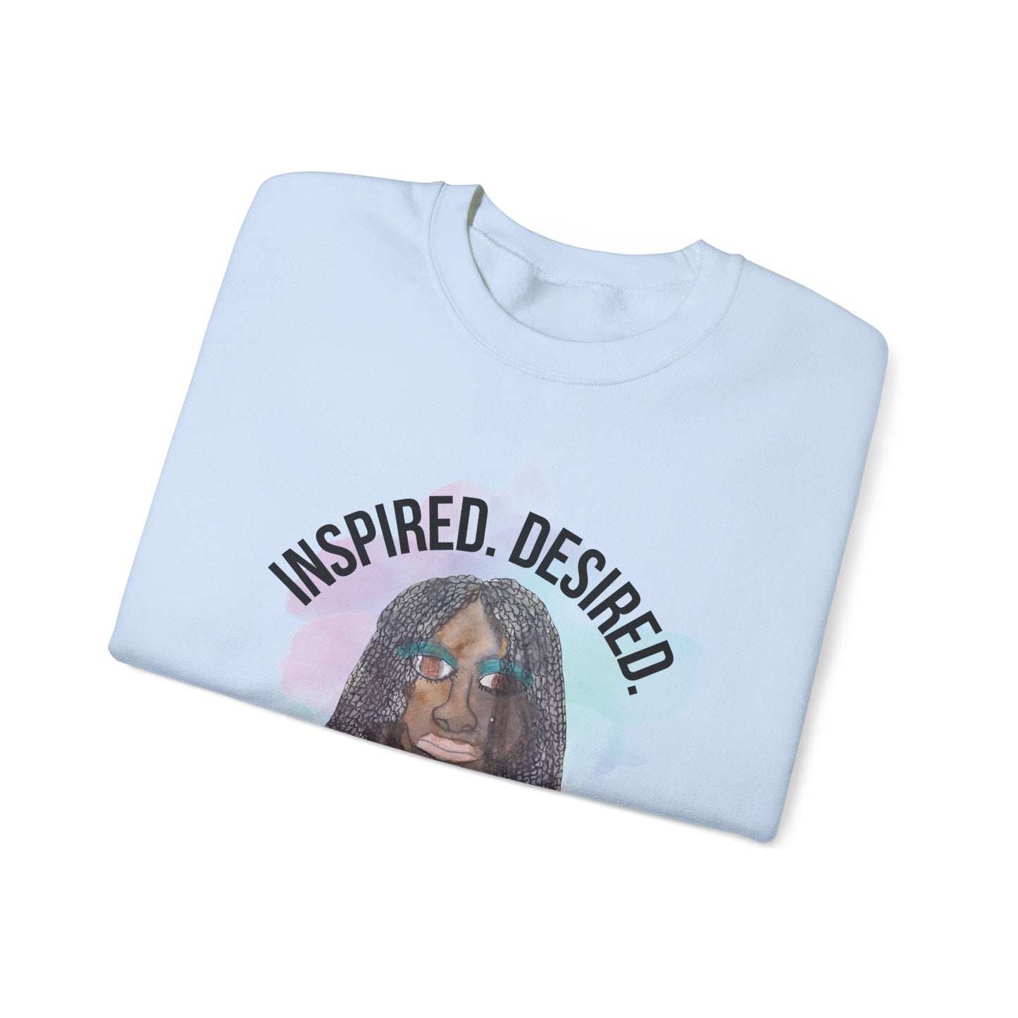 Black Girl Magic Sweatshirt #1, Black Queen Women's Empowerment Unisex Crewneck, Melanin Pride Jumper, Inspired Desired Celebrated Apparel,