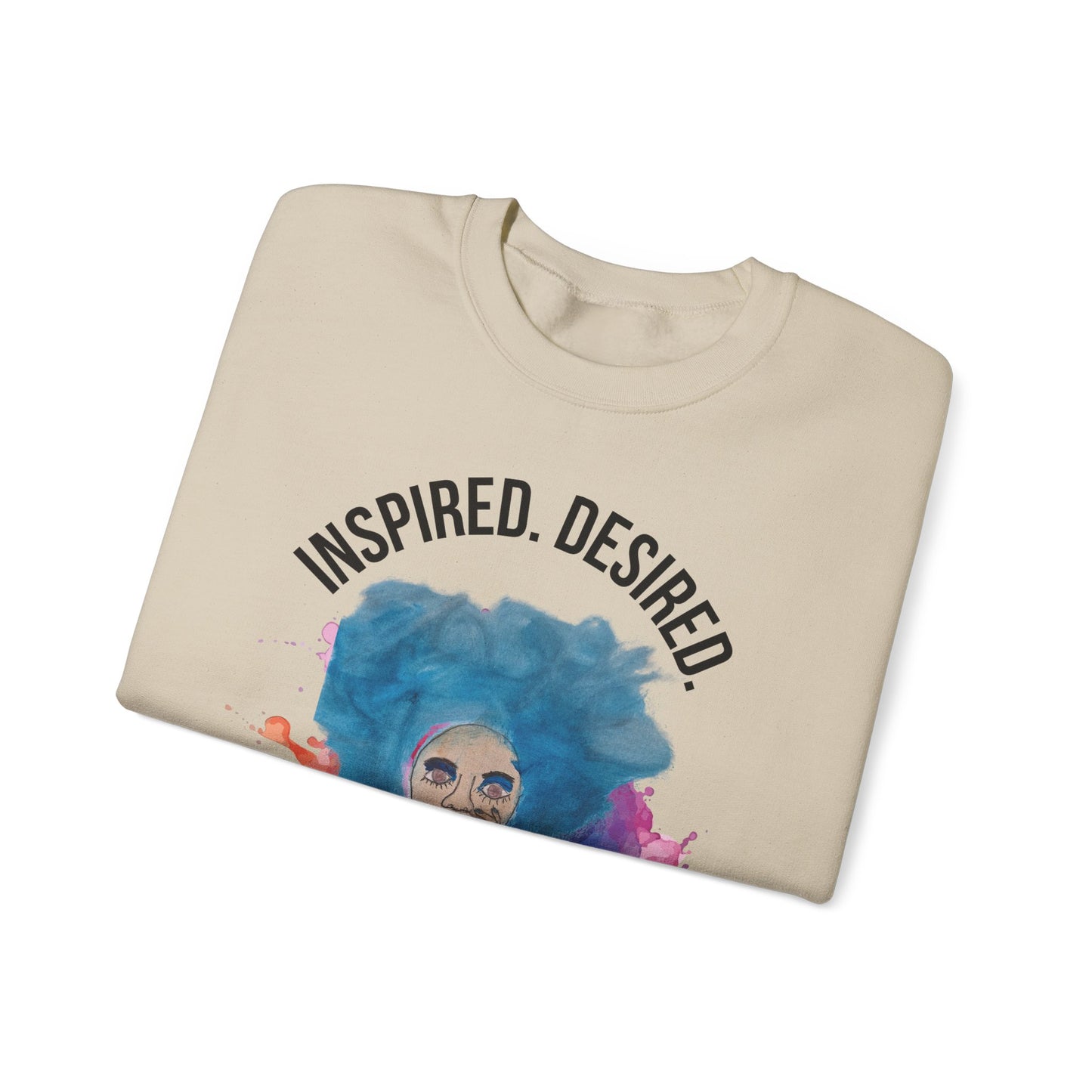 Black Girl Magic Sweatshirt #2, Black Queen Women's Empowerment Unisex Crewneck, Melanin Pride Jumper, Inspired Desired Celebrated Apparel,