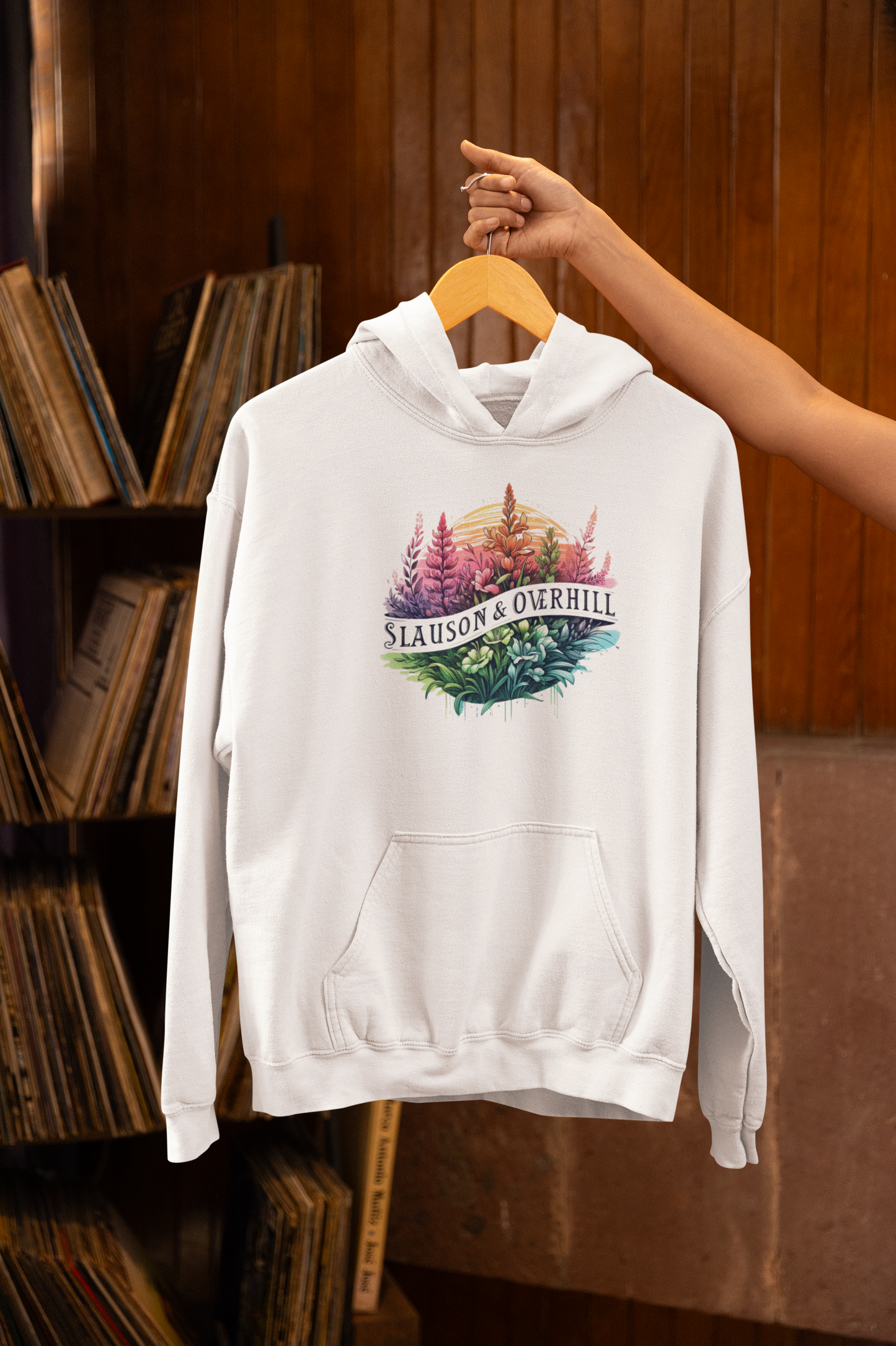 SLAUSON & OVERHILL ONE Hooded Sweatshirt, Back in the Day, African American Culture, Black History, Iconic Black Neighborhood, Graphic Sweatshirt, Urban Streetwear