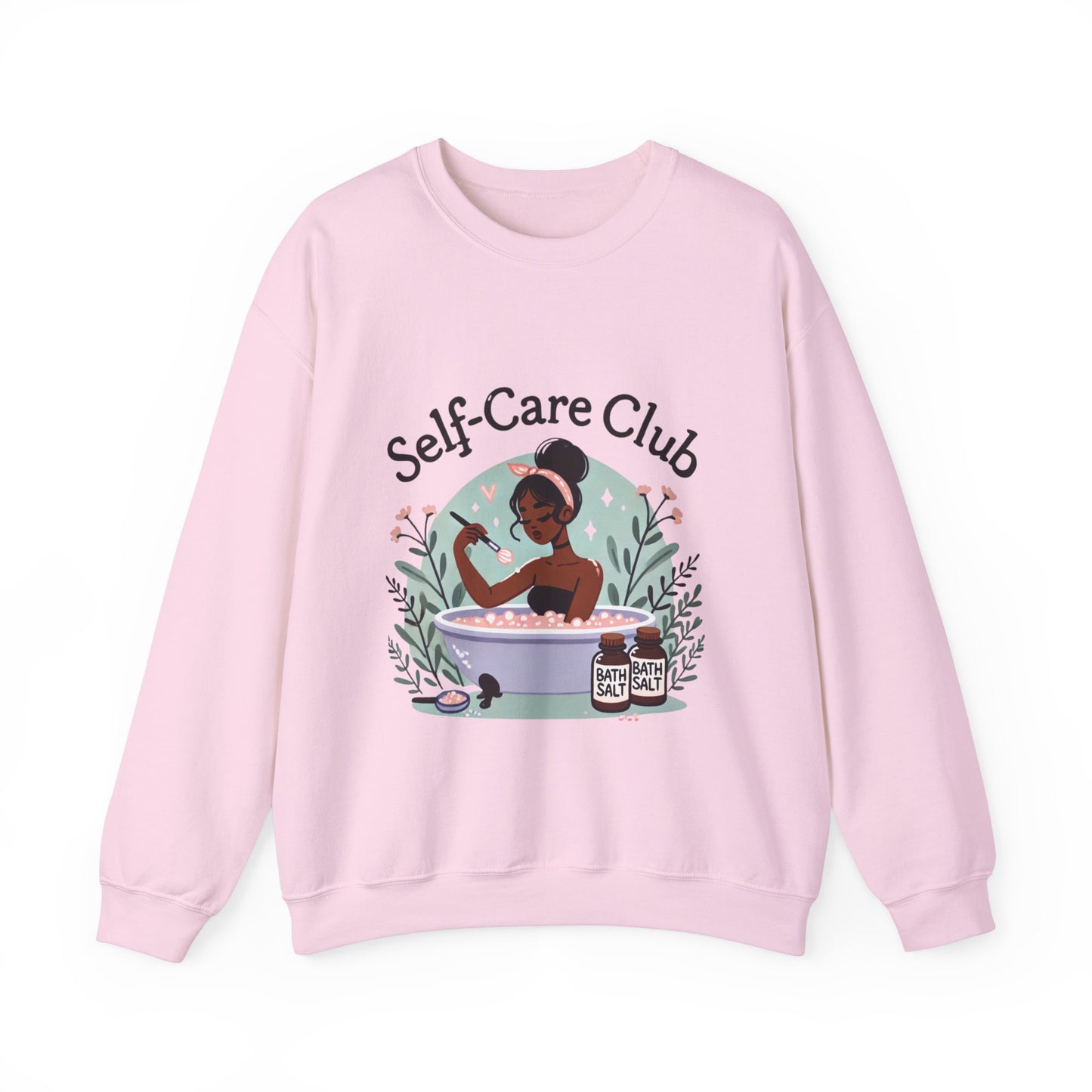 50% OFF BUNDLE & SAVE, SELF-CARE CLUB #2 Sweatshirt, Spa Day