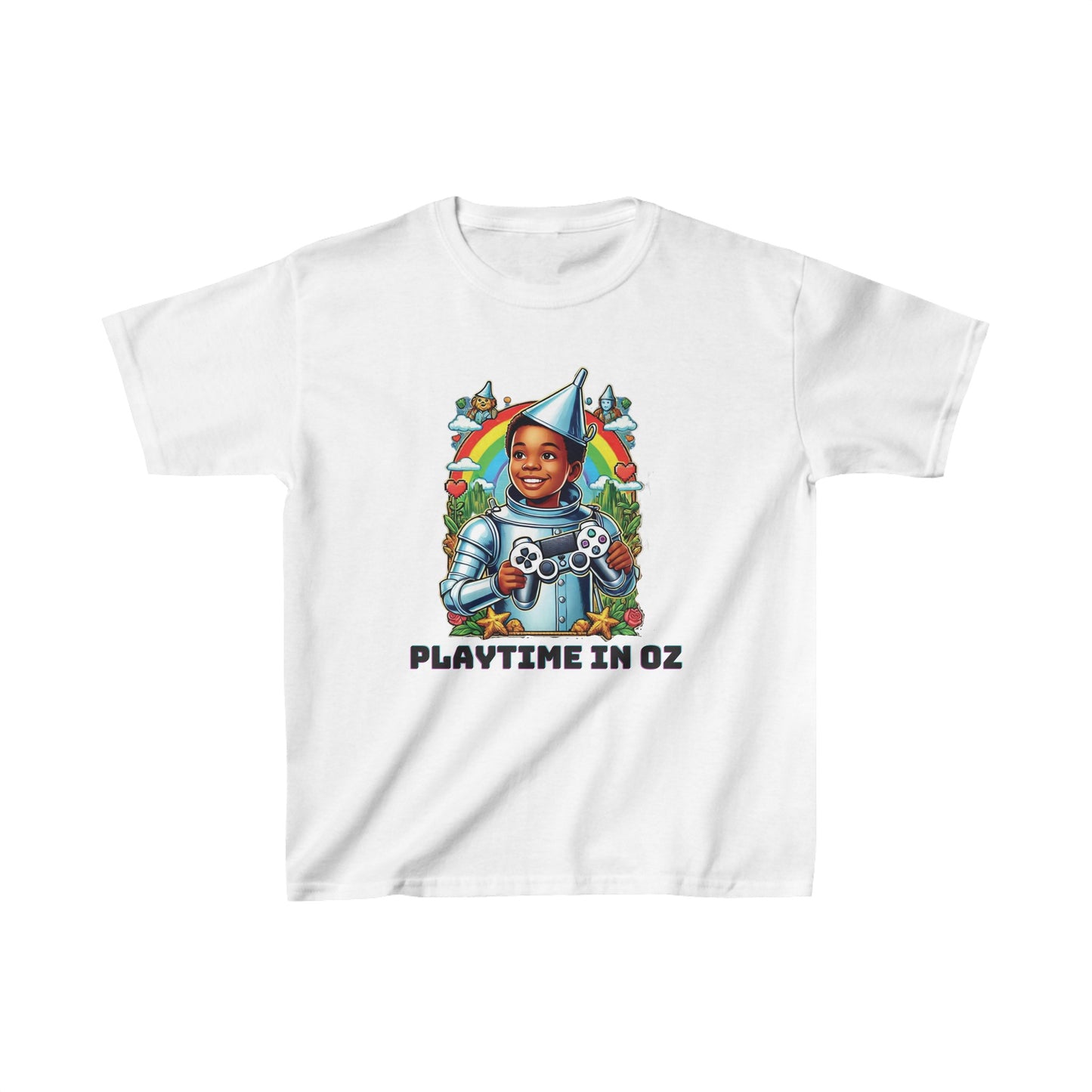 PLAYTIME IN OZ, Wizard of Oz, Gamer, Video Games, Kids Heavy Cotton™ Tee