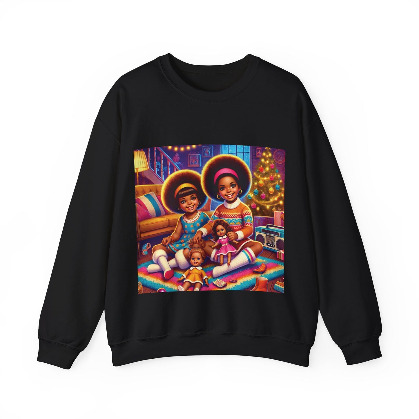 50% OFF BUNDLE & SAVE, XMAS DOLLS Crewneck Sweatshirt - Holiday Gift, Girls