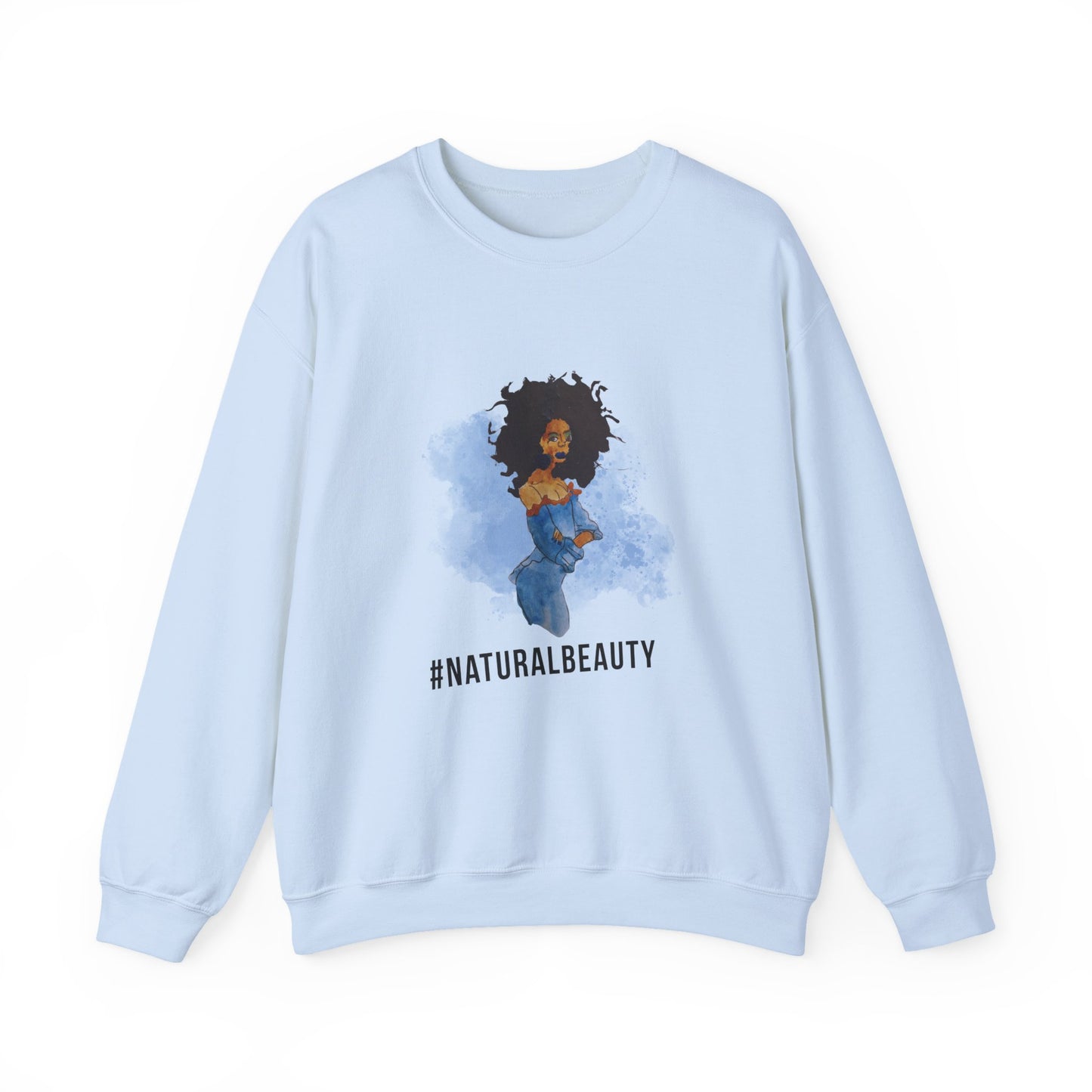 Natural Beauty #2 Black Girl Magic Sweatshirt