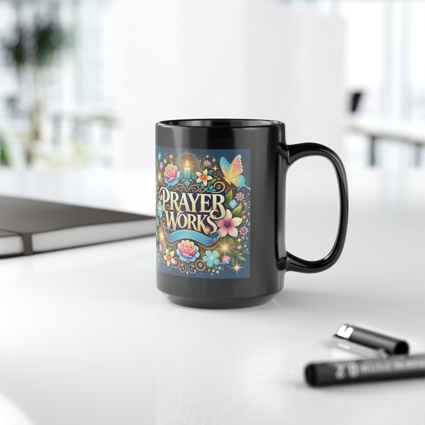 Prayer Works Mug, Faith Mug,  Coffee Mug, Inspirational, Gift for Her, Holiday Gift