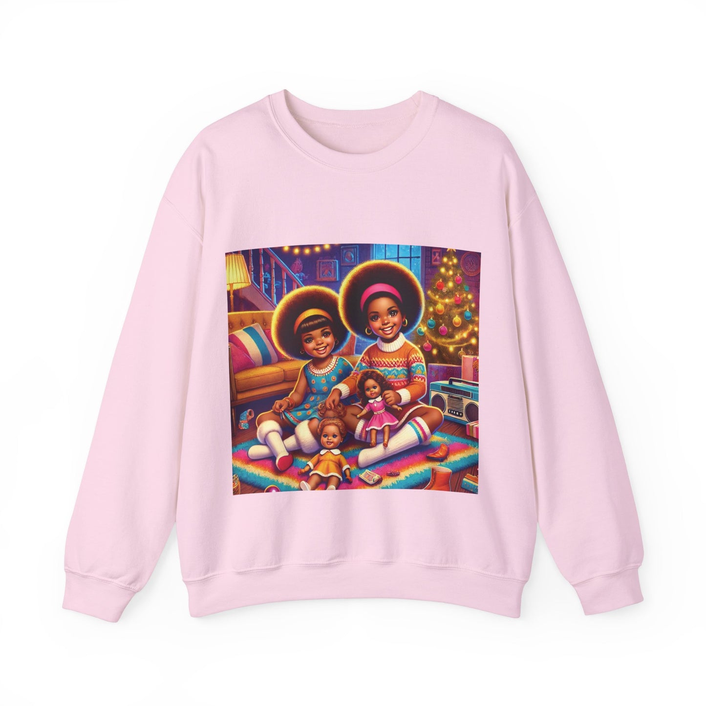 50% OFF BUNDLE & SAVE, XMAS DOLLS Crewneck Sweatshirt - Holiday Gift, Girls