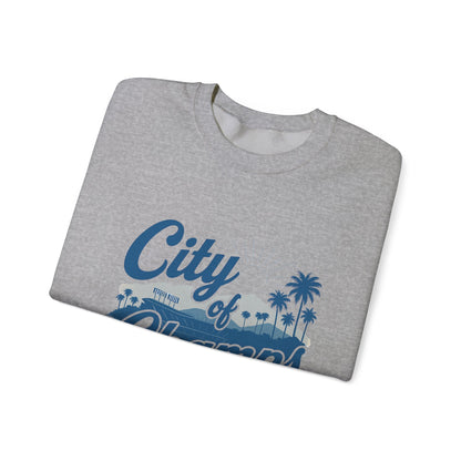 LA City of Champs Baseball Sweatshirt