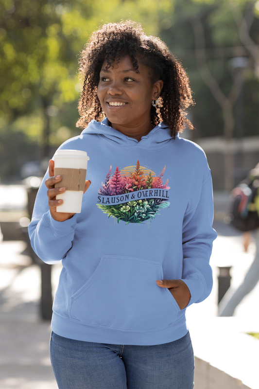 SLAUSON & OVERHILL ONE Hooded Sweatshirt, Back in the Day, African American Culture, Black History, Iconic Black Neighborhood, Graphic Sweatshirt, Urban Streetwear